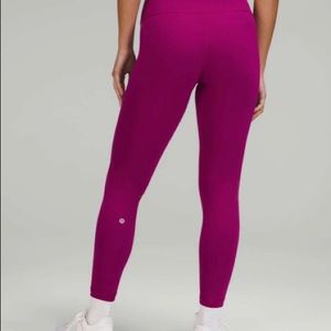 Lululemon Wunder Train HR 25 Magenta Purple